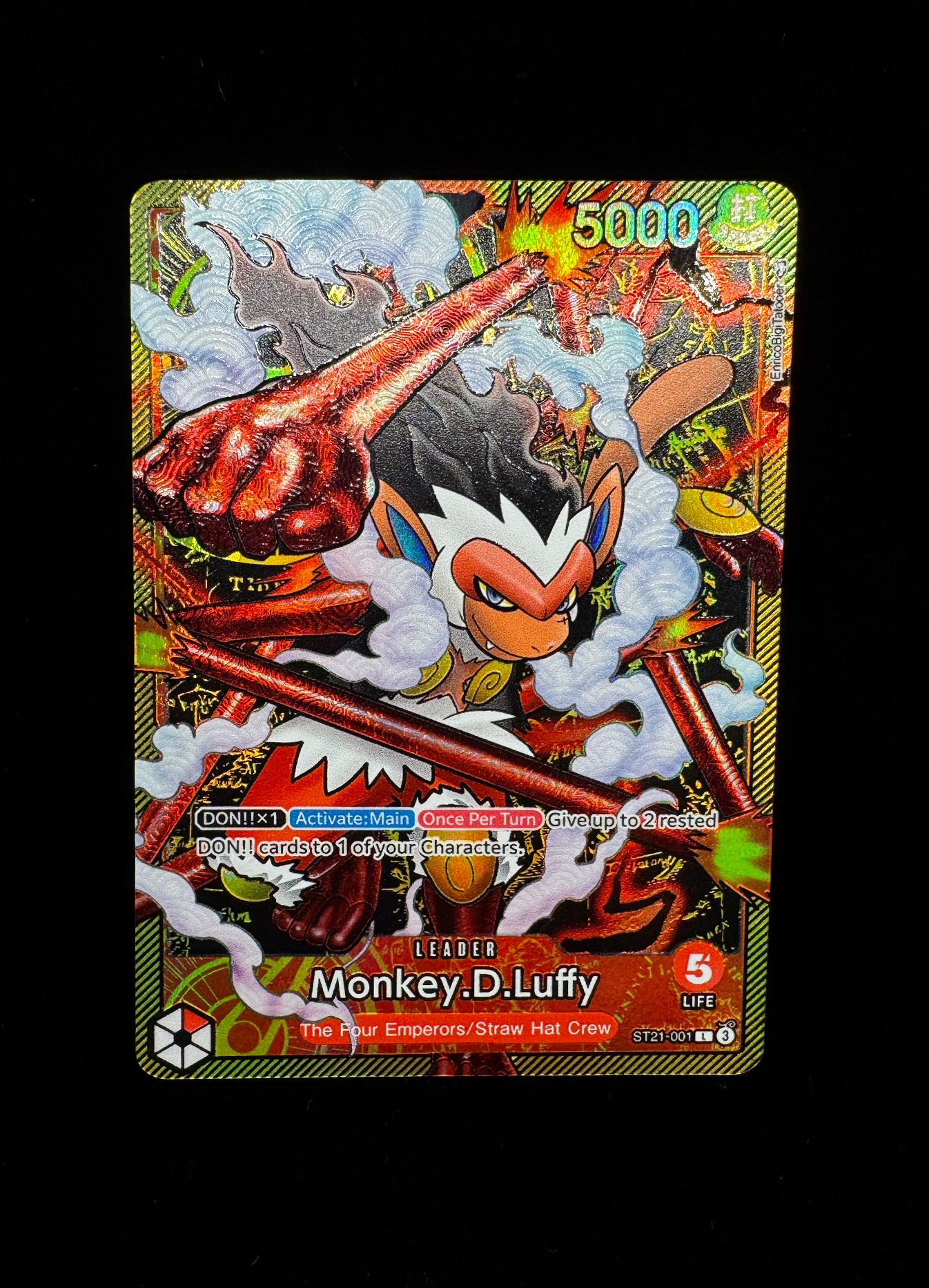 ST21 Infernape D. Luffy