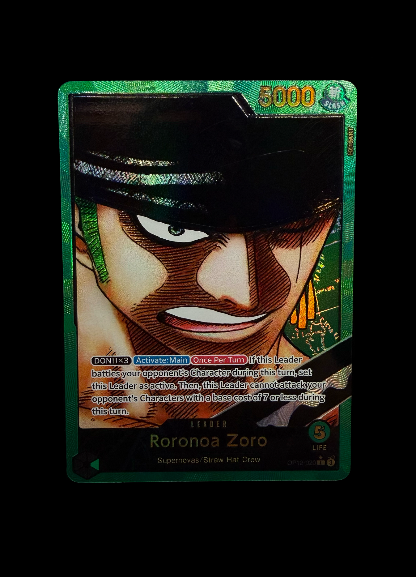 OP12 Roronoa Zoro – KaizokuKards