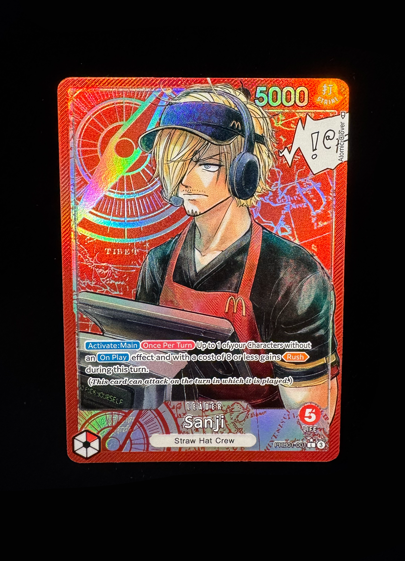 PRB01 Atomic Macdonardo Sanji – KaizokuKards