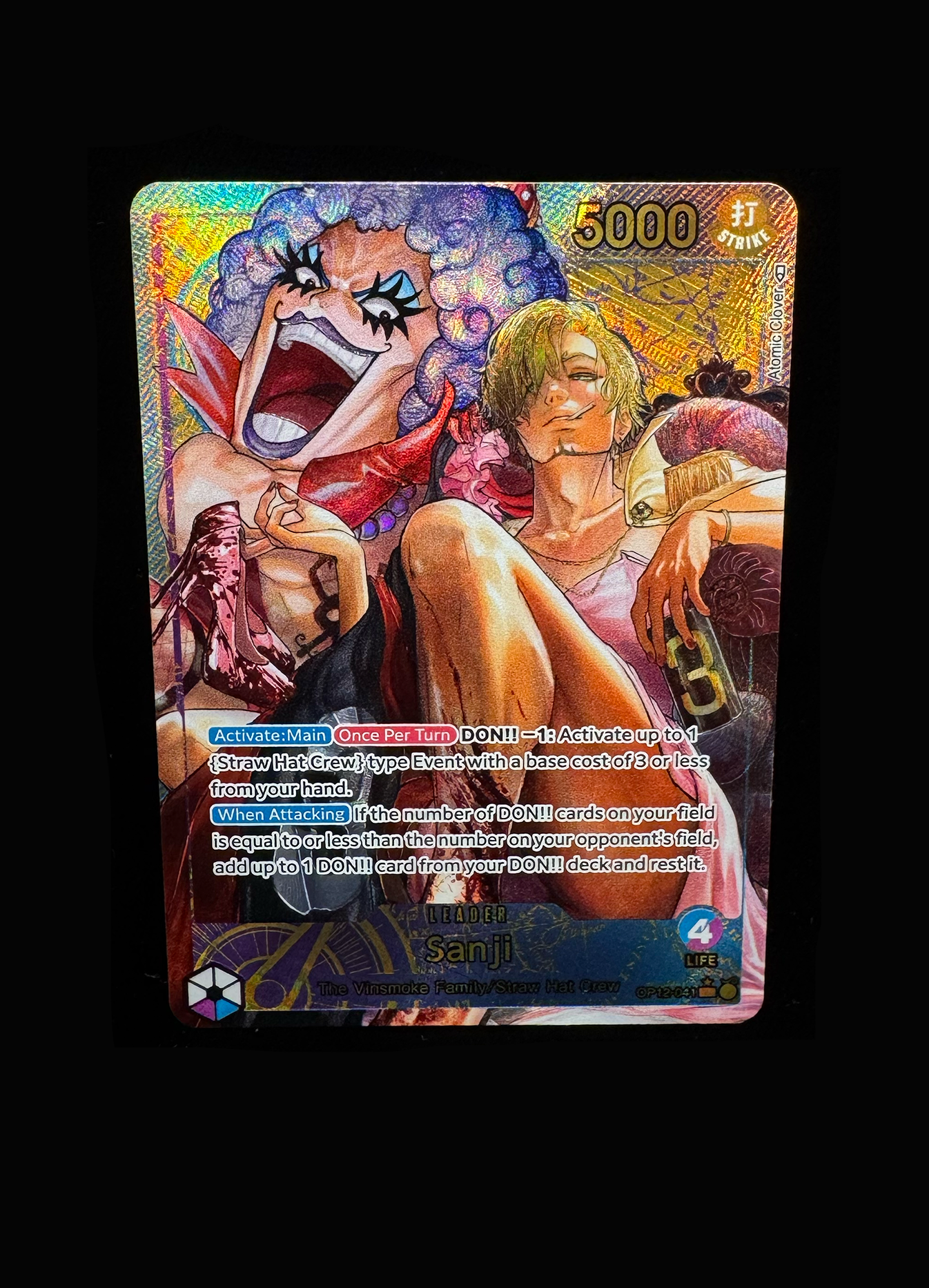 OP12 Limited Candy Chan Sanji – KaizokuKards OP12 Limited Candy Chan Sanji – KaizokuKards