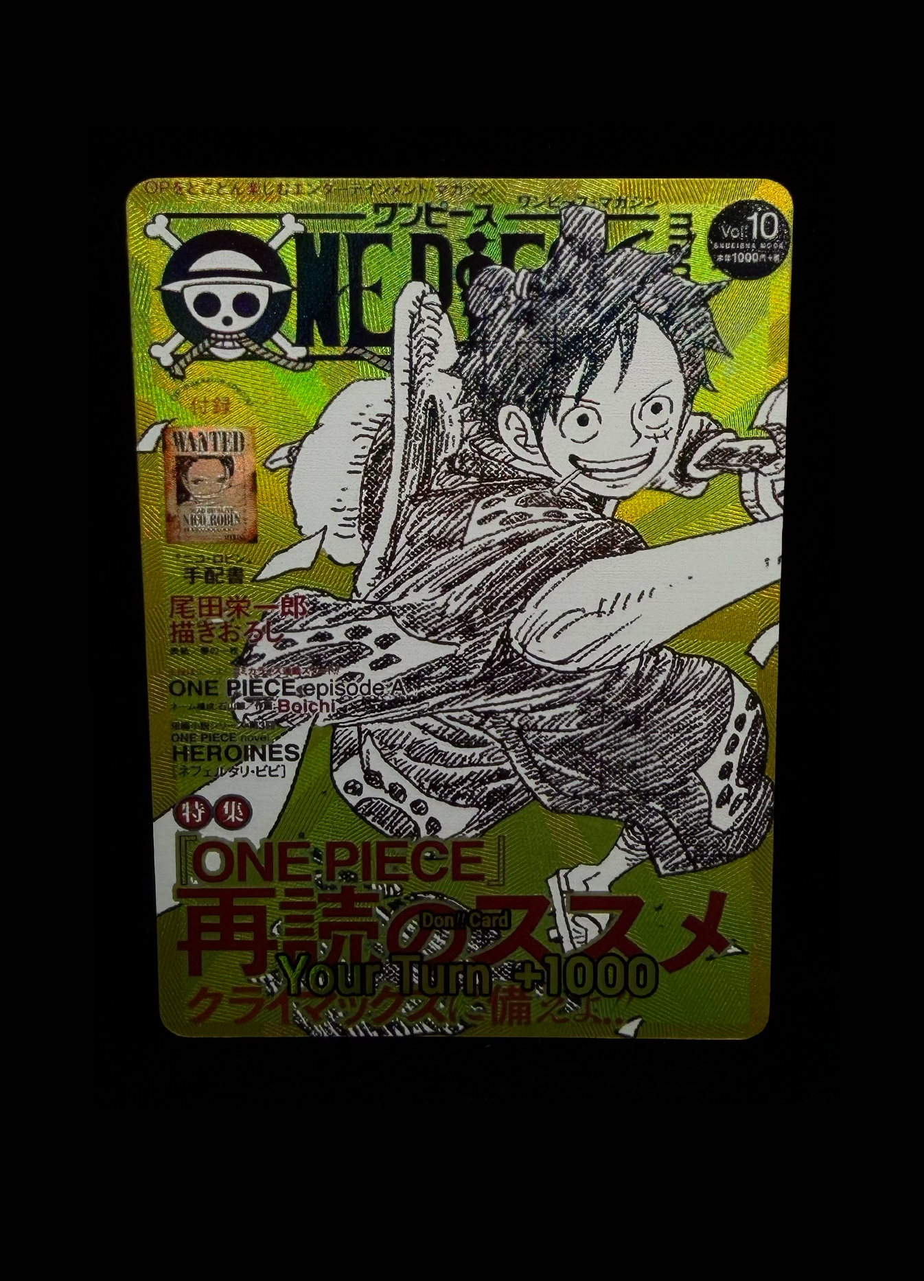 Luffy Magazine DON!! Set