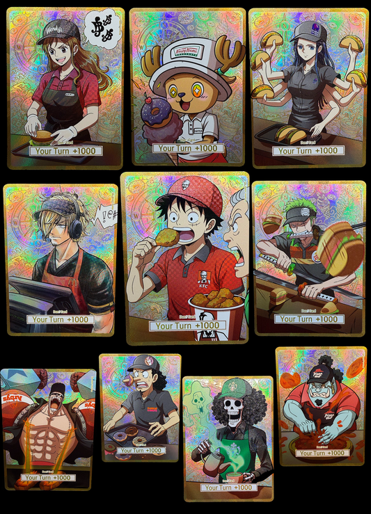 Fast Food Strawhats DON!! Set