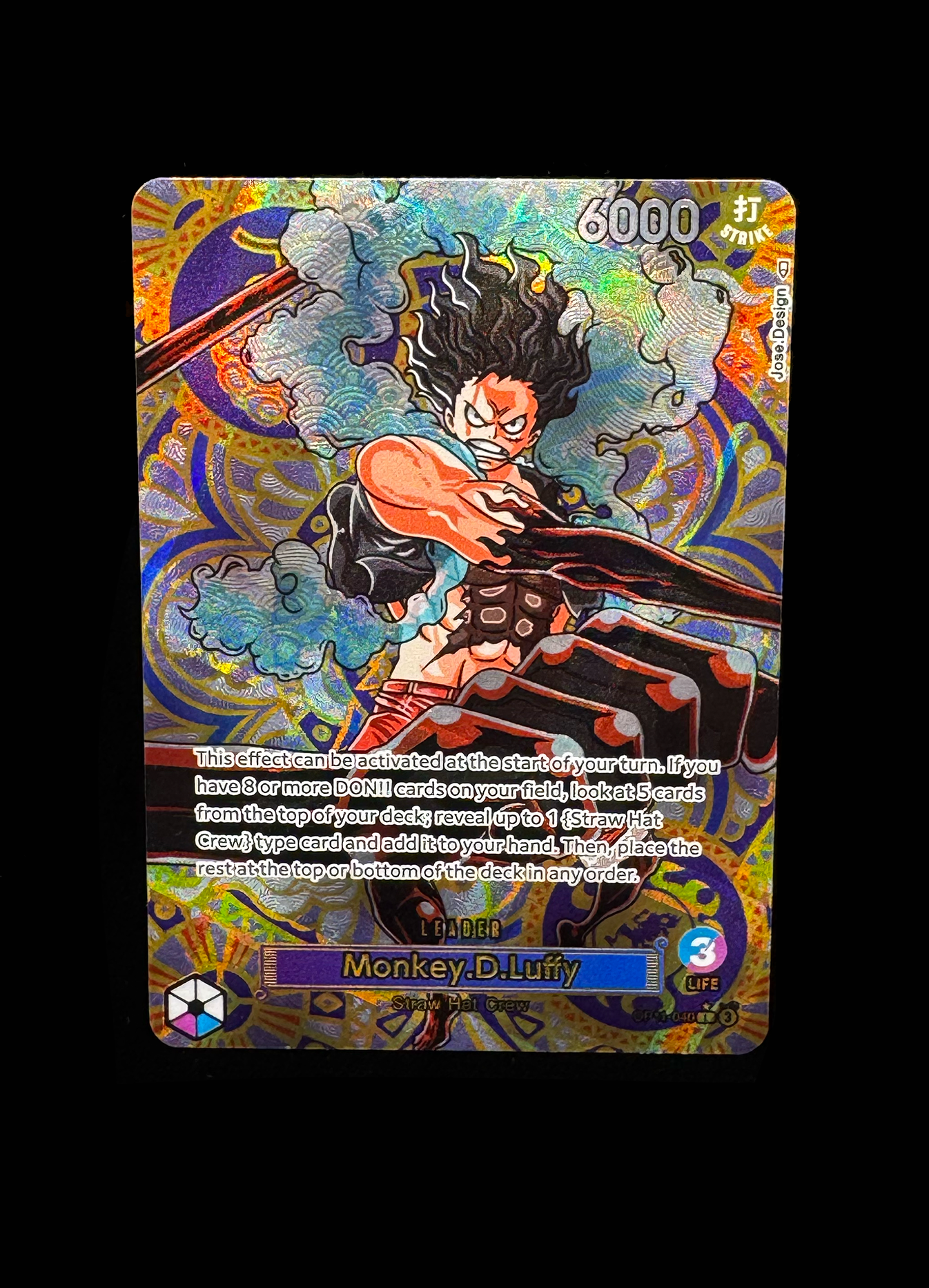 OP11 Gold Limited Snakeman SP Luffy