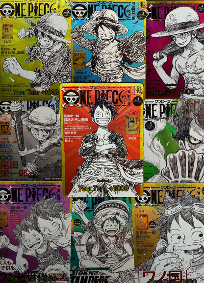 Luffy Magazine DON!! Set