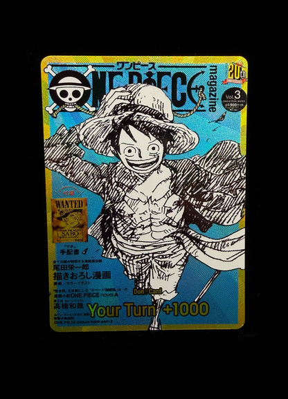 Luffy Magazine DON!! Set