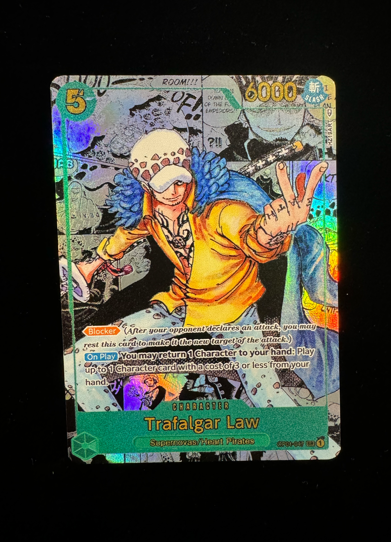 Manga OP1 Blocker Law Proxy