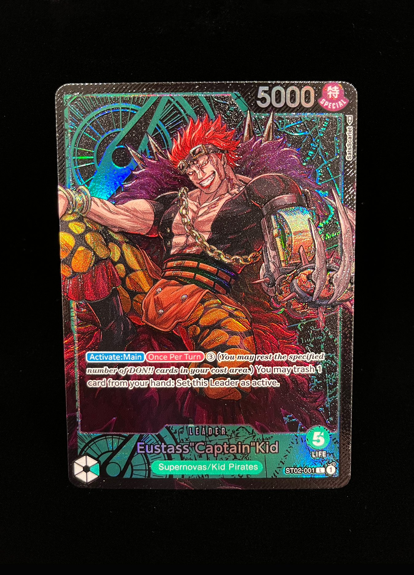 ST02 Eustass "Captain" Kid