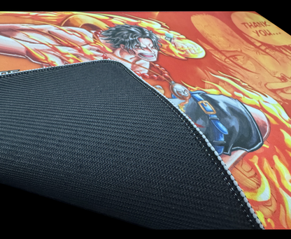 Fire Fist Ace Playmat