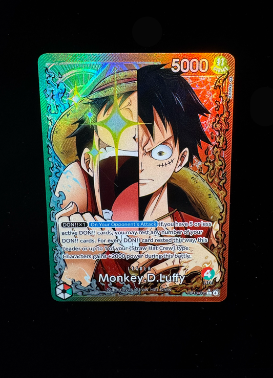 OP13 Split Face Luffy
