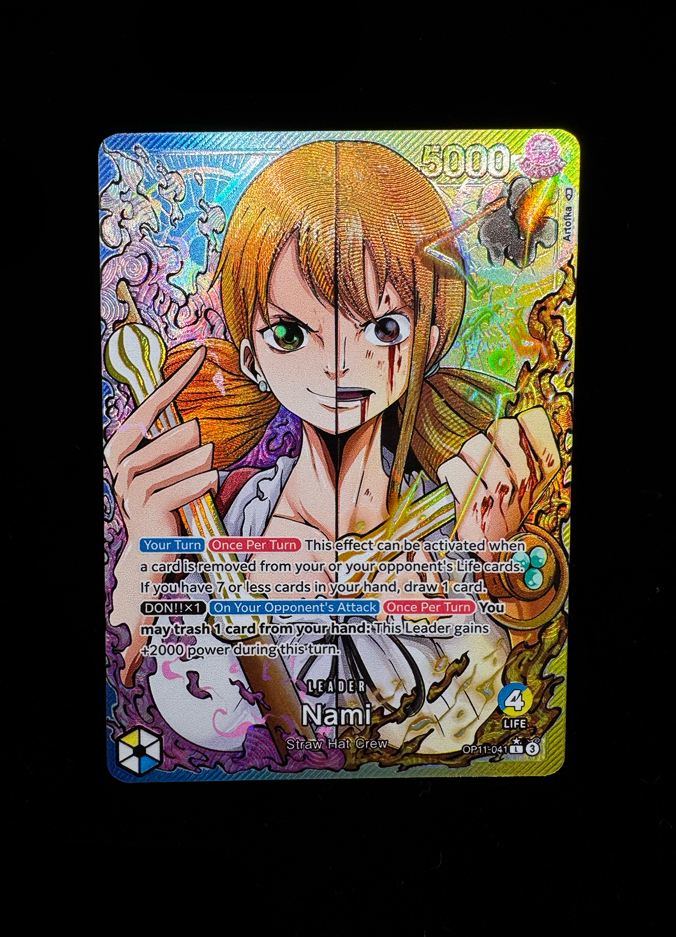 OP11 Split Face Nami