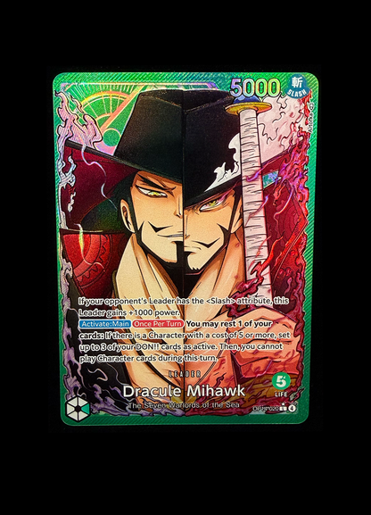 OP14 Mihawk Split Face