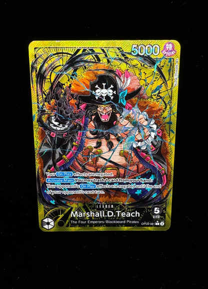 OP09 Gold Limited Kunai Teach