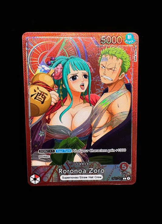 OP01 Roronoa Zoro - Limited Warp Foil