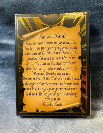 1st Anniversary 52 Card Playing Deck