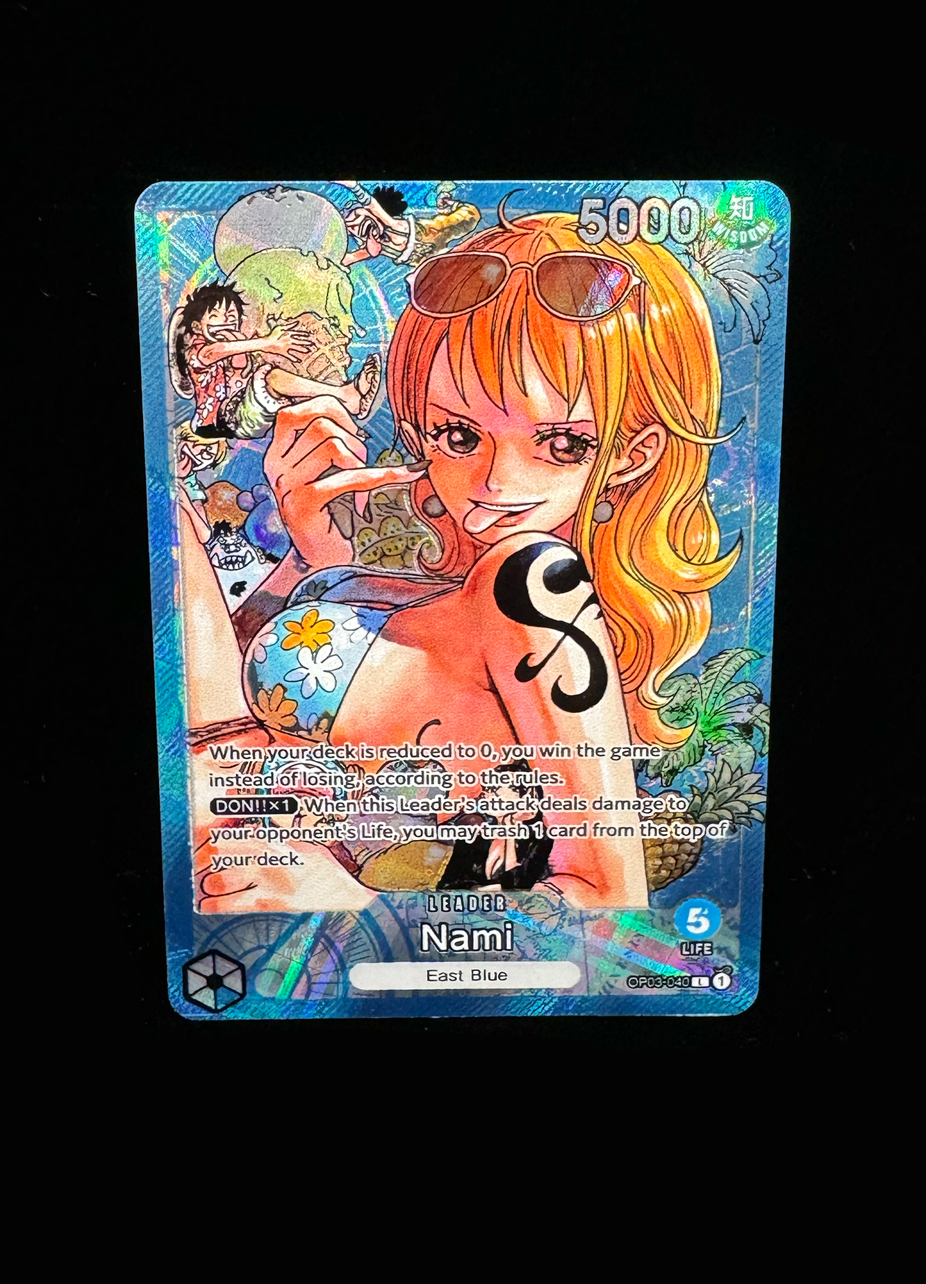 OP03 Nami Oda Spread - Limited Star Foil