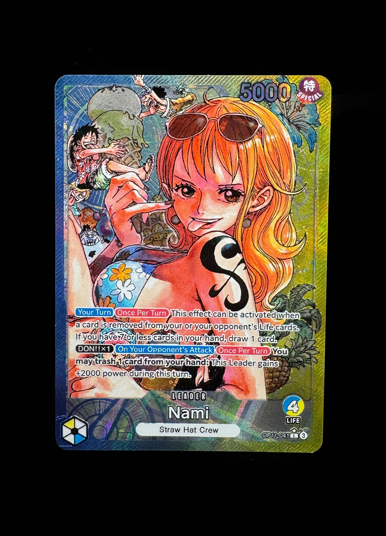 OP11 Limited Star Oda Nami Spread