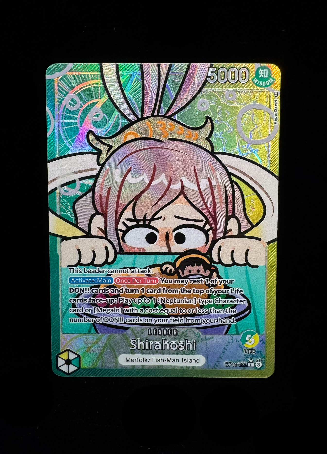 OP11 PaperdawN Shirahoshi