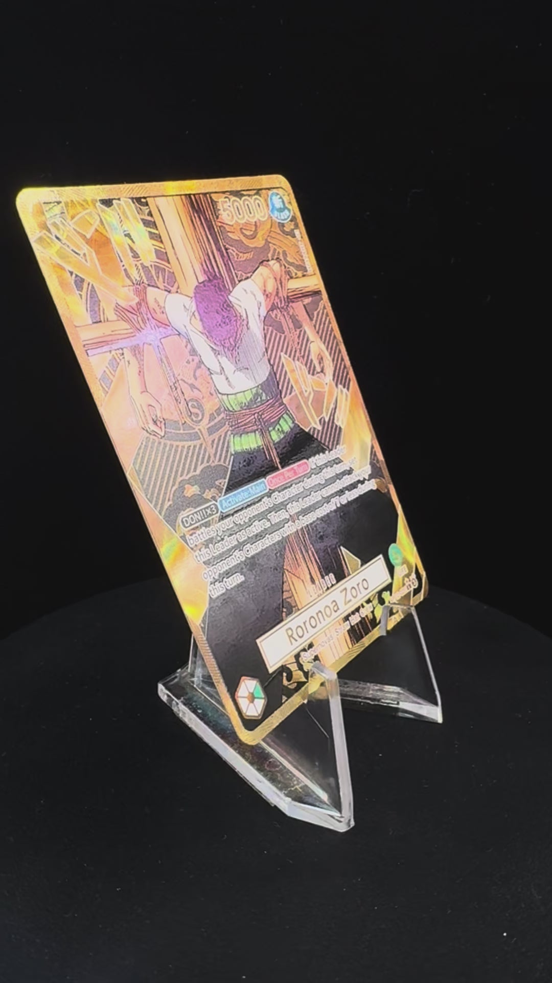 OP12 Premium Limited Zoro – KaizokuKards
