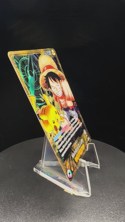 EB02 Limited Foil Pikachu + Luffy