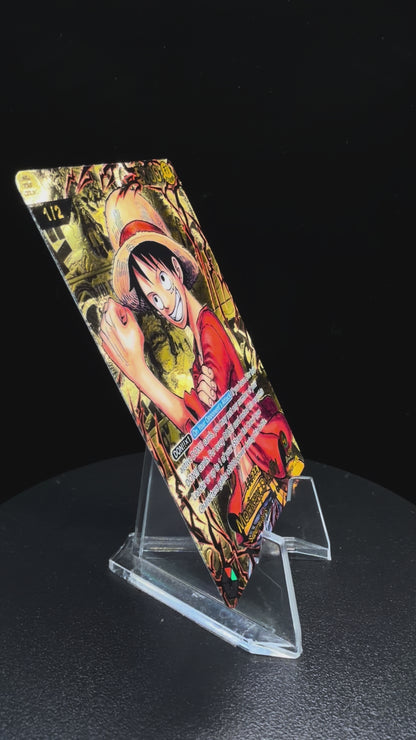 Manga Luffy Prizm Gold Serial