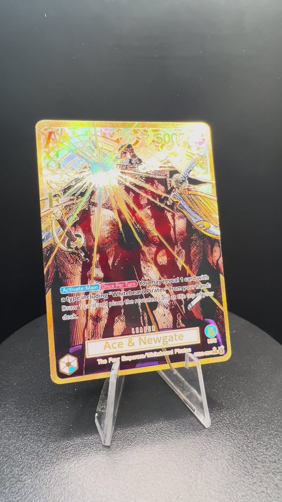 ST22 Premium Ace and Whitebeard – KaizokuKards