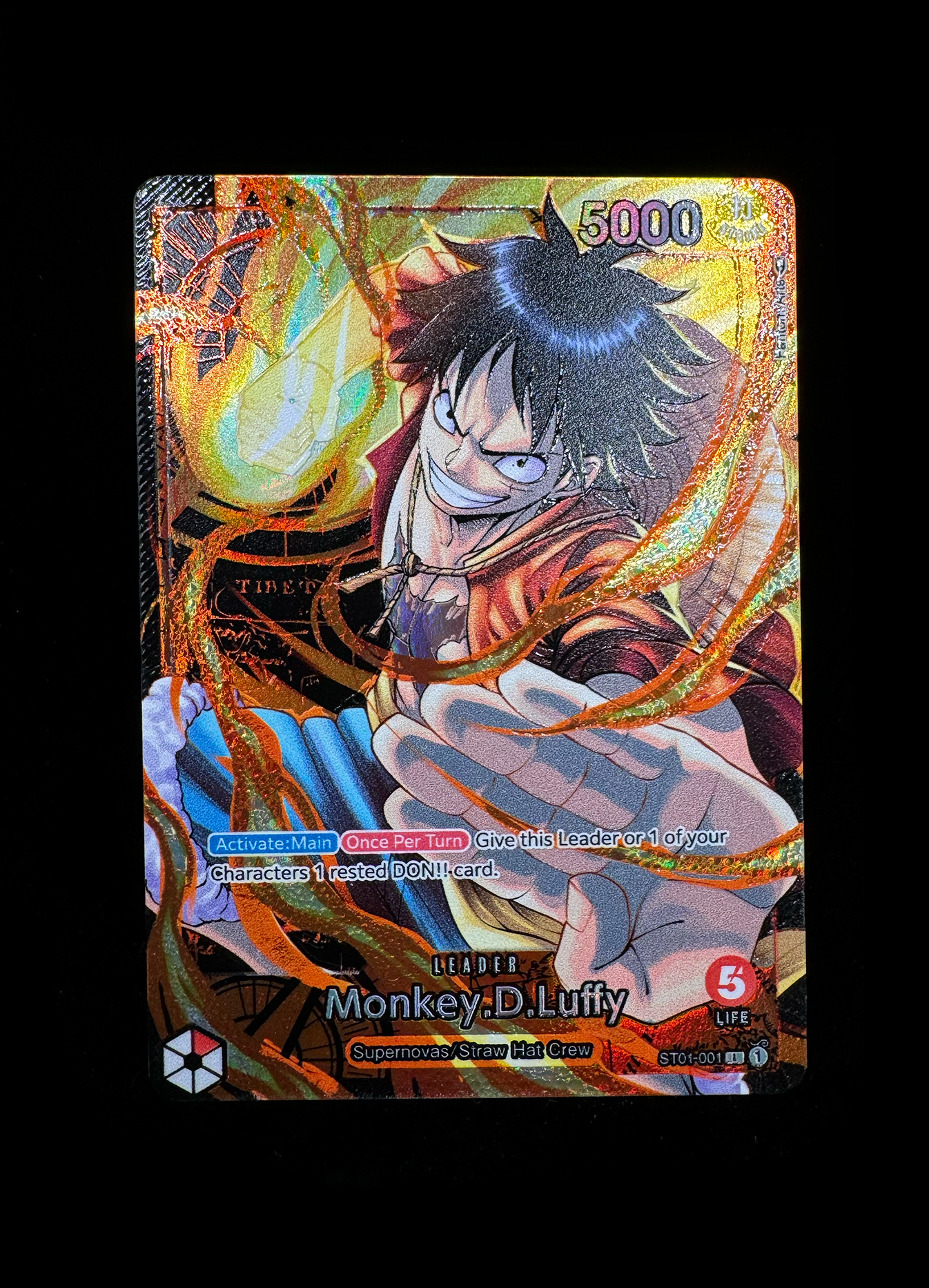 ST01 Double Sided Luffy