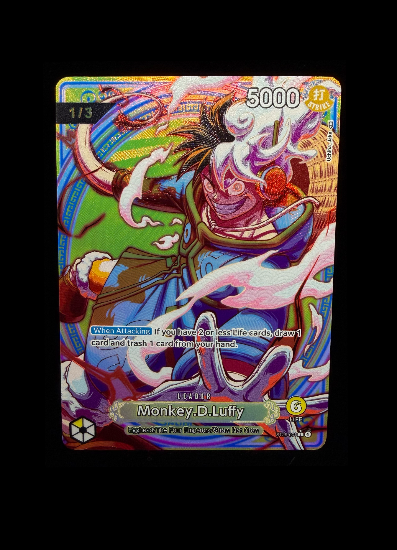 ST29 Luffy Glowing Serial