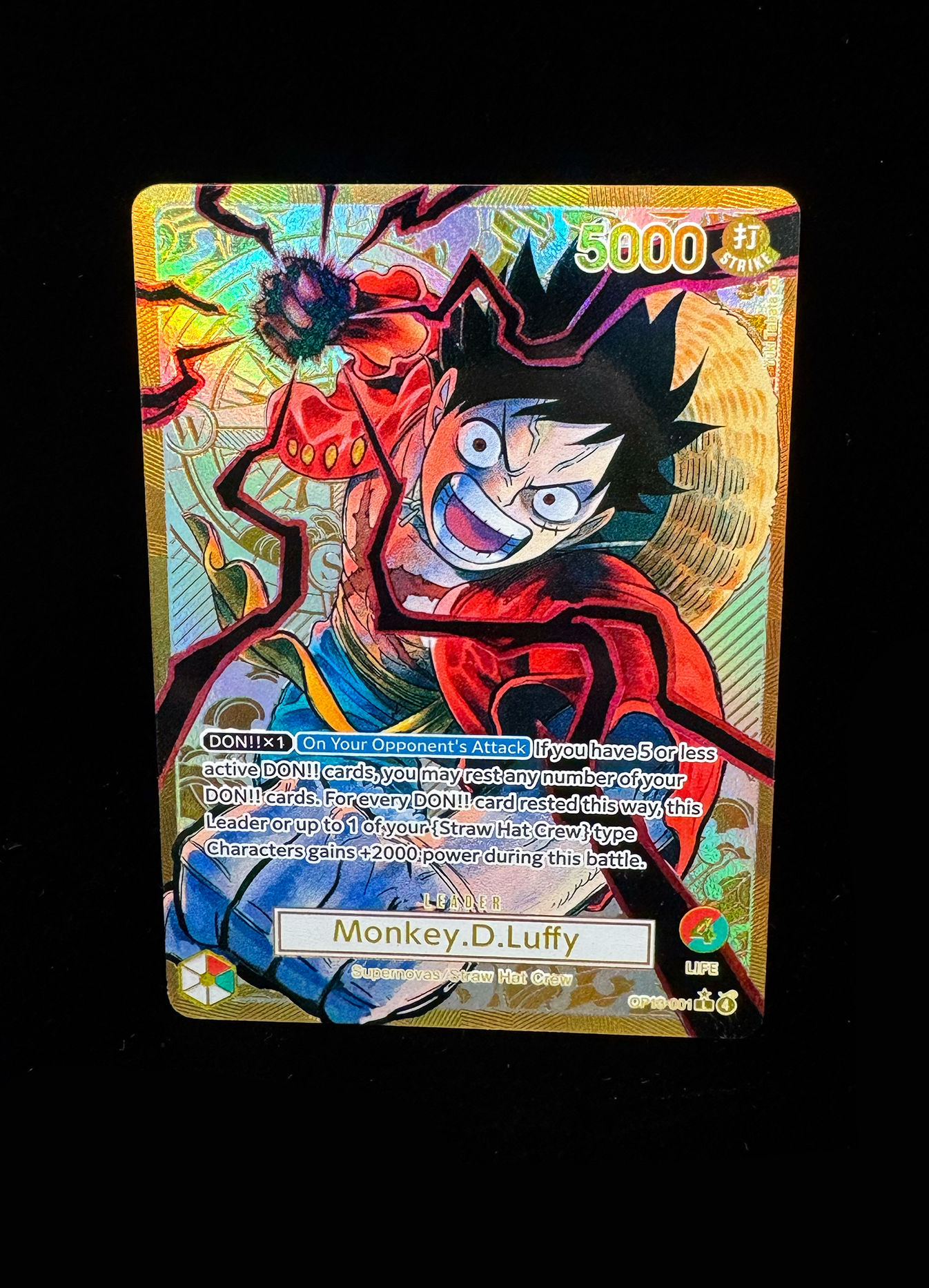 OP13 Premium Yuki Monkey D. Luffy