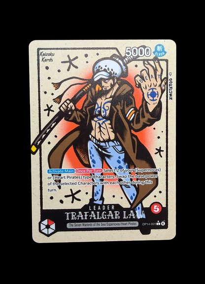 OP14 ZMC Trafalgar Law Non Foil – KaizokuKards
